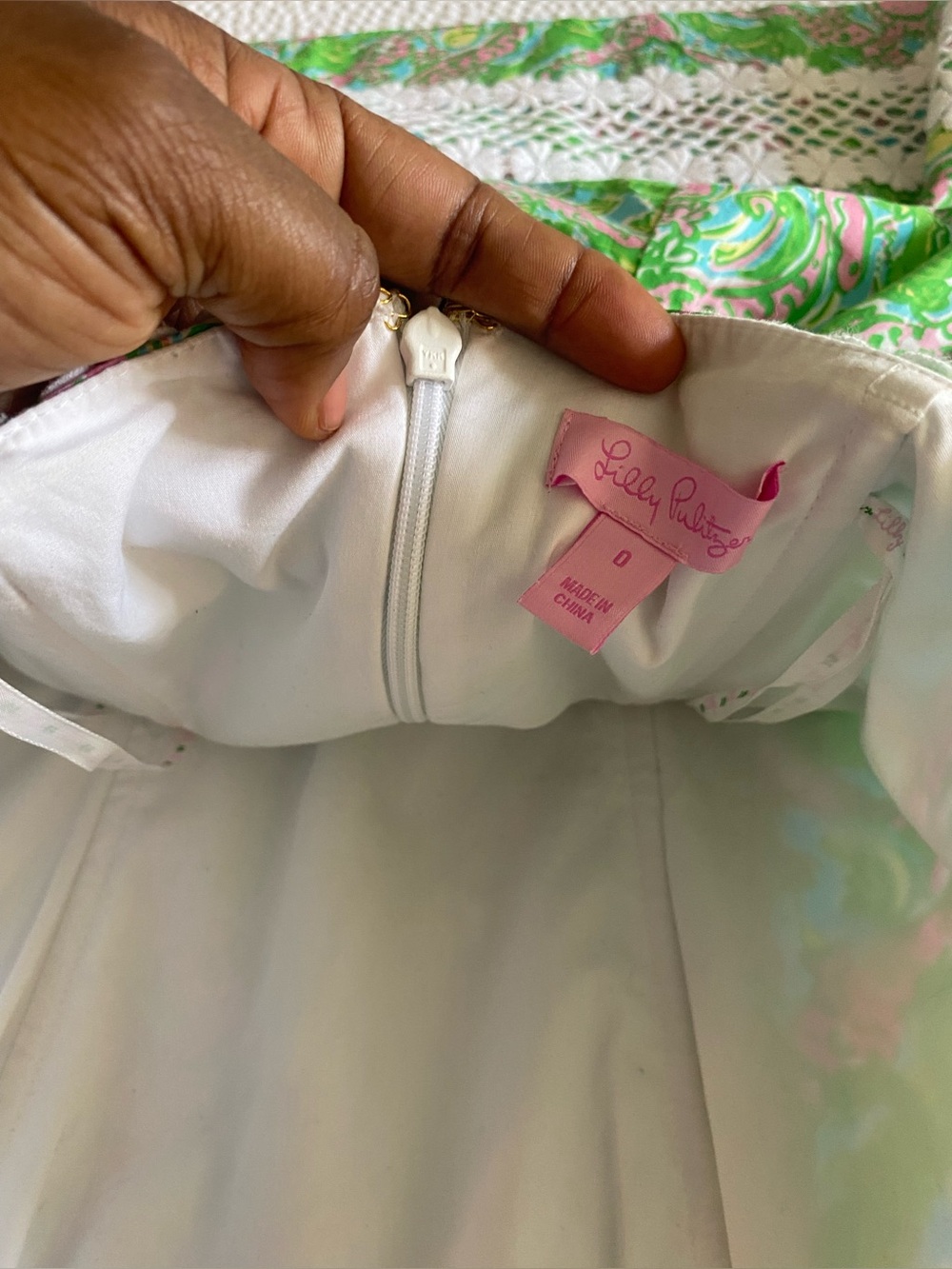 Lilly Pulitzer tube top dress